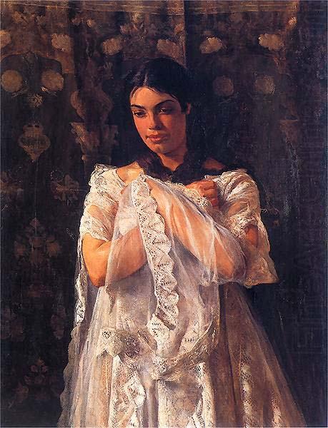 Portrait of Helena Marcell., Jacek Malczewski